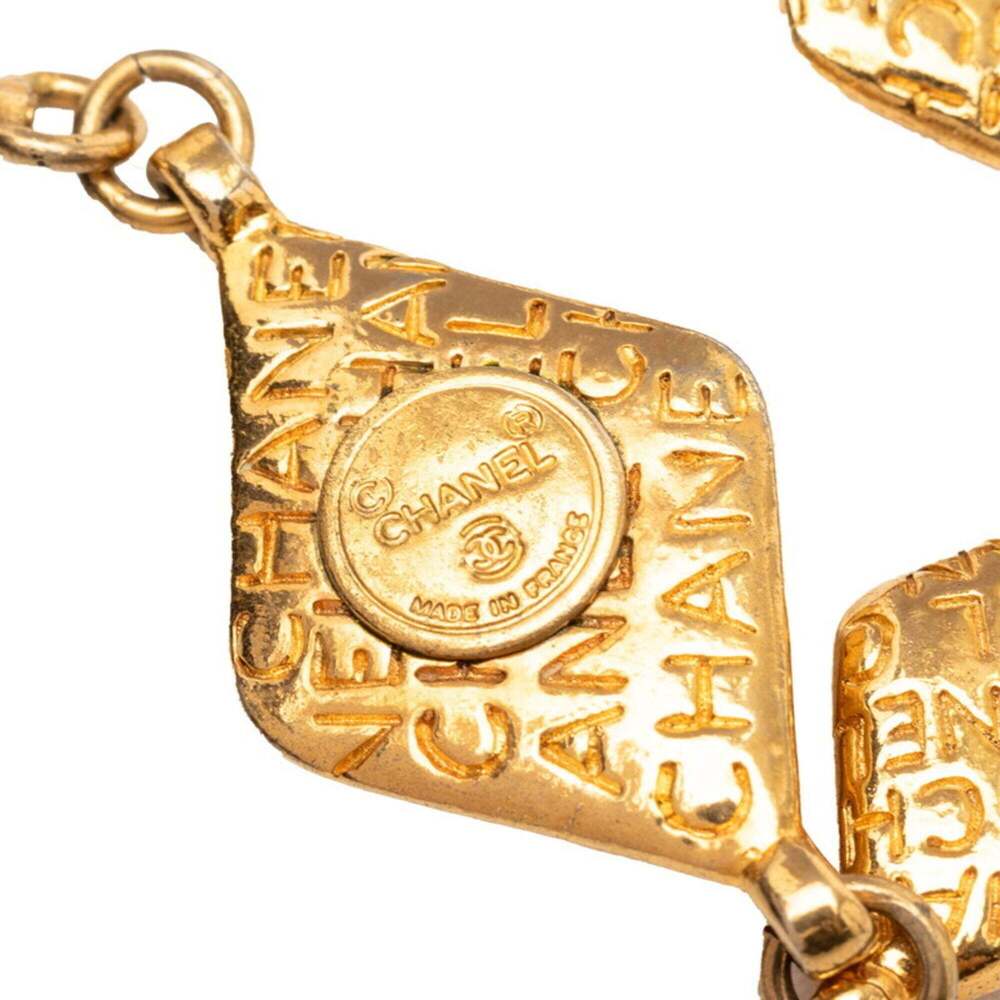 CHANEL Gold Diamond Necklace - Picture 5 of 6